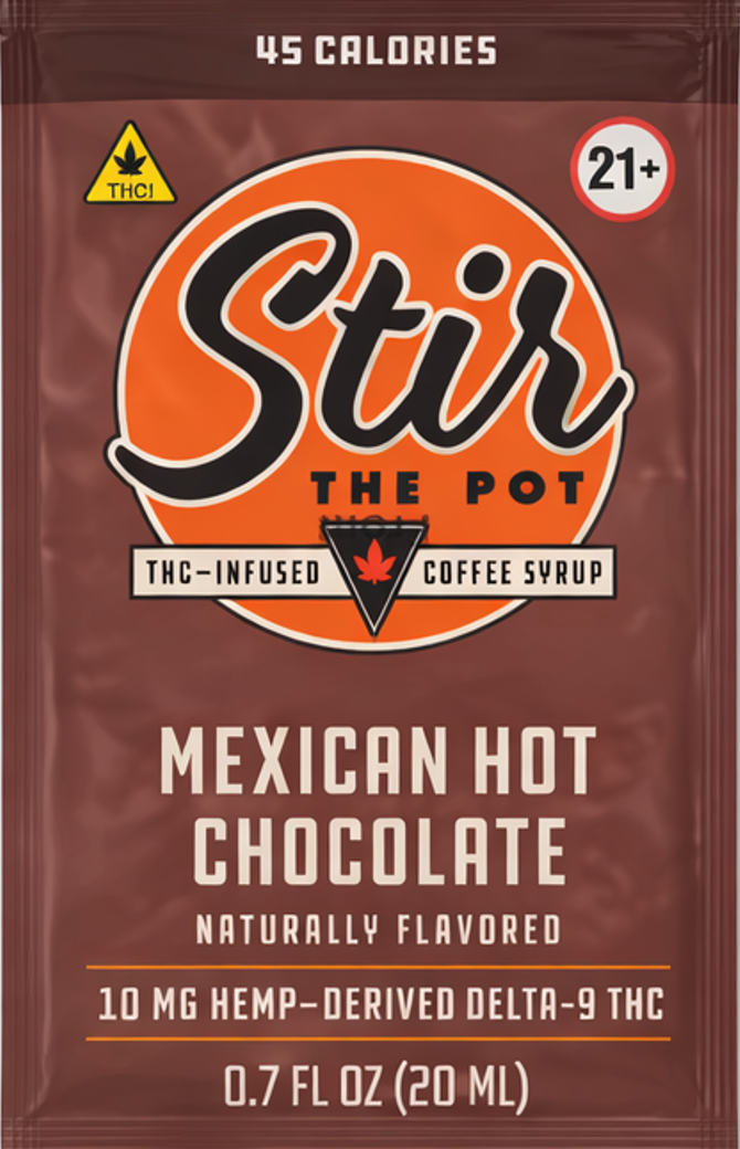 Stir The Pot - THC-Infused Flavored Syrup Variety Pack (10-10 mg Servings) [Preorder]