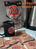 Salted Caramel THC-Infused Coffee Syrup — 10 Pouch Bundle (100 Sachets, 10 mg Each)
