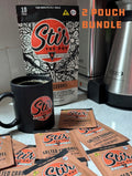 Salted Caramel THC-Infused Coffee Syrup — 2 Pouch Bundle (20 Sachets, 10 mg Each)
